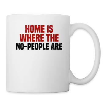Misanthrope Antisocial Introvert - Mug - white - Right