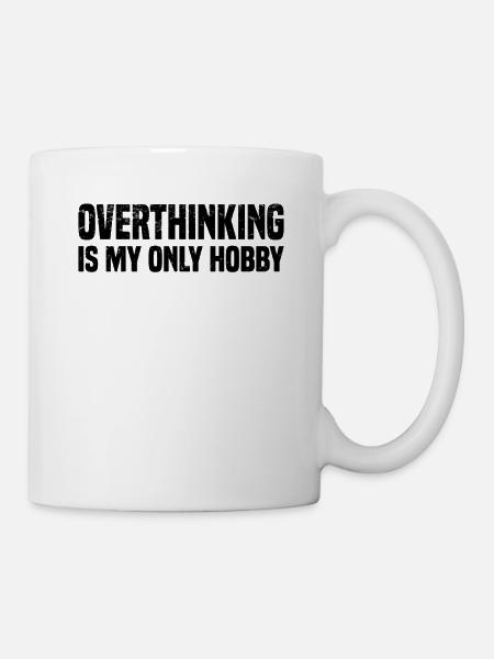 Misanthrop Menschenhasser Asozial Introvertiert - Tasse - Weiß