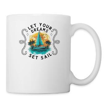 Sailor Sailboat Sailing Ship Sailing Yacht - Mug - white - Right