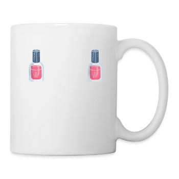 Nageltechniker Nagelstudio Nail Tech - Tasse - Weiß - Rechts