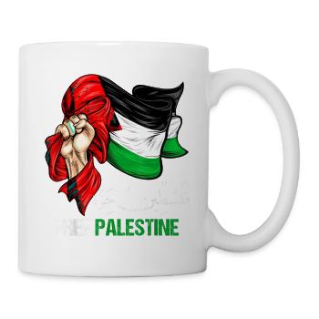 Palestine - Mug blanc - blanc - Droite