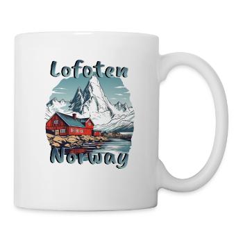 Lofoten Norwegen Naturparadies - Tasse - Weiß - Rechts