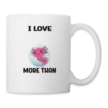 Axolotl drôle Axolotl mignon - Mug blanc - blanc - Droite