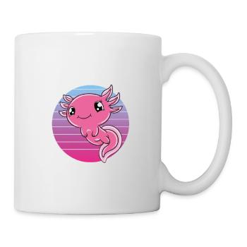 Funny Axolotl Cute Axolotl - Mug - white - Right