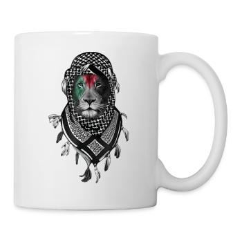 Palestine Lion - Mug blanc - blanc - Droite