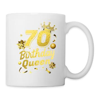Birthday Queen 70 - Mug - white - Right