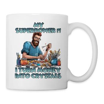 CrystalArtisans Cadeau de culture de cristal - Mug blanc - blanc - Droite