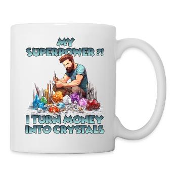 Sparkling Creations crystal grower gift - Mug - white - Right