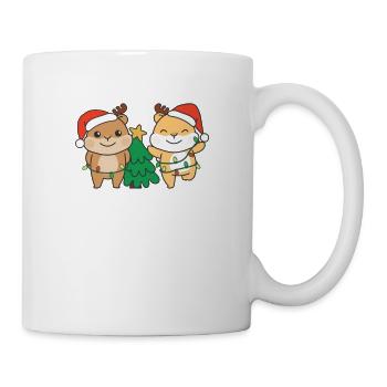 Hamster Christmas Winter Animals Hamster - Mug - white - Right