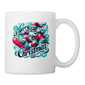 Merry Christmas Christmas Santa Claus - Mug - white - Right