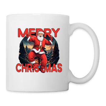 Merry Christmas Christmas Santa Claus - Mug - white - Right