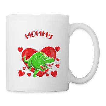 Sorry Ladies Mommy Is My Valentine Lustige - Tasse - Weiß - Rechts