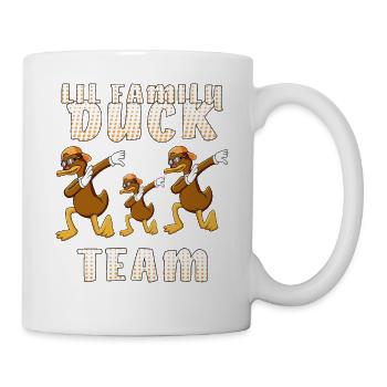 L’ÉQUIPE DE CANARDS DE LA FAMILLE LIL - Mug blanc - blanc - Droite