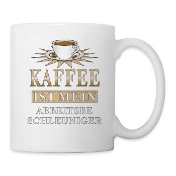 KAFFEE - Tasse - Weiß - Rechts