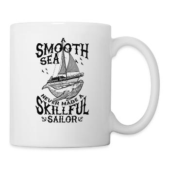Segler Segelboot Segelschiff Segelyacht - Tasse - Weiß - Rechts