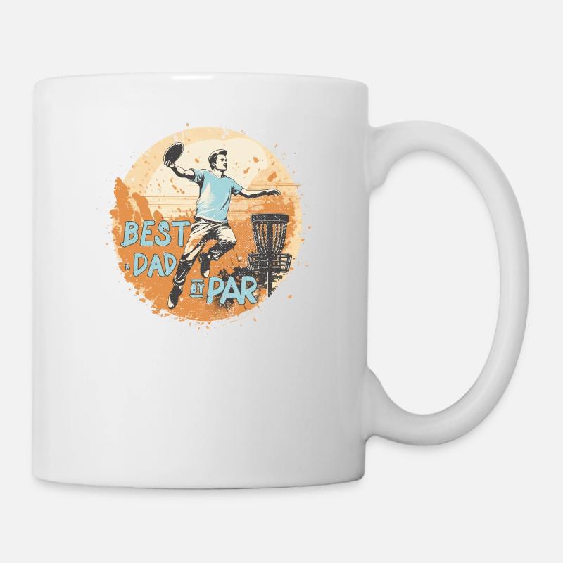 Disc Golf Player Disc Golfer Game Funny Father's Day - Mug - white
