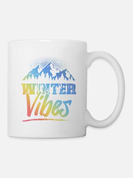 Winter Vibes - Tasse - Weiß