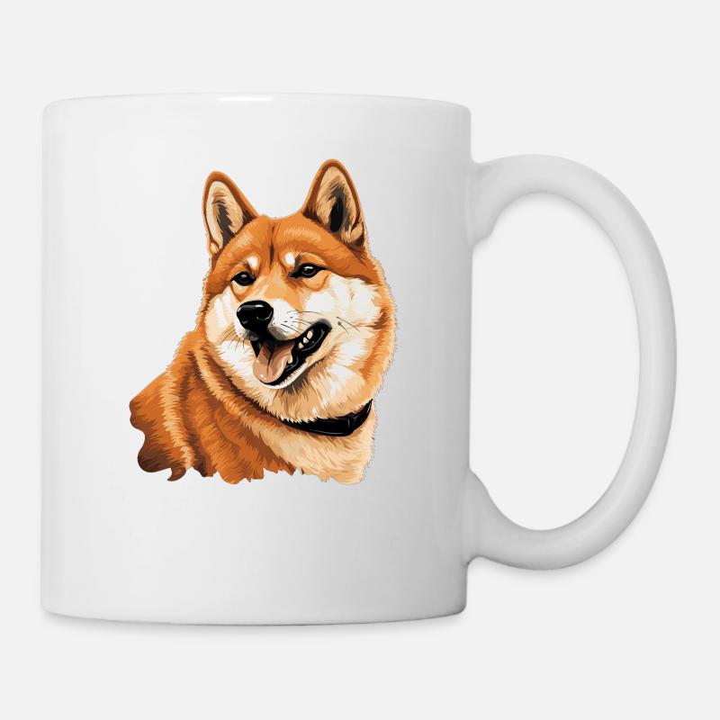 Shiba Inu - Tasse - Weiß