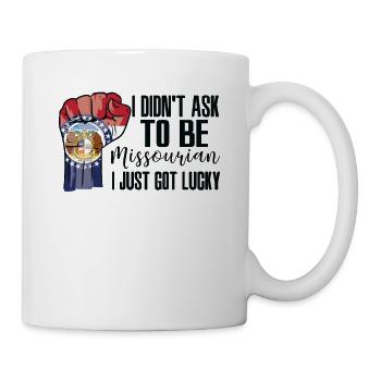 Missourian Amerikaner US-Patriot USA Gewachsen - Tasse - Weiß - Rechts