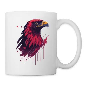 Eagle Pride Sport and Nation Coat of Arms Mascot - Mug - white - Right