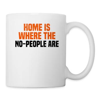 Misanthrope Antisocial Introvert - Mug - white - Right