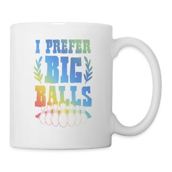 Big Balls Bowling - Tasse - Weiß - Rechts