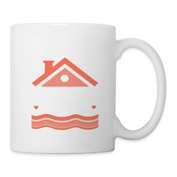 Cadeau d’agent immobilier pour agent immobilier - Mug blanc - blanc - Droite