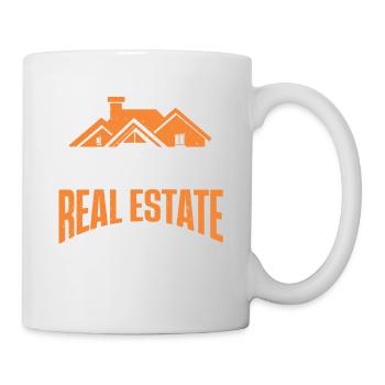 Cadeau d’agent immobilier pour agent immobilier - Mug blanc - blanc - Droite