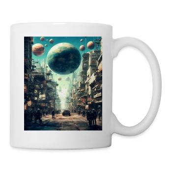 Astronomie - Mug blanc - blanc - Droite