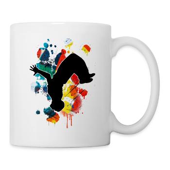 Free running - Mug - white - Right