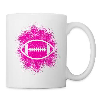 Football Américain Filles Femmes Enfants - Mug blanc - blanc - Droite