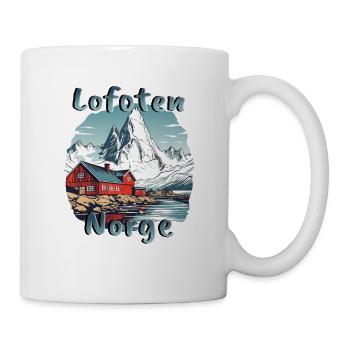Lofoten Norwegen Naturparadies - Tasse - Weiß - Rechts