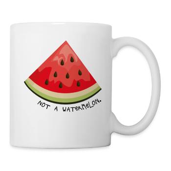 Befreit Palästina Free Gaza Wassermelone Patriotisch - Tasse - Weiß - Rechts