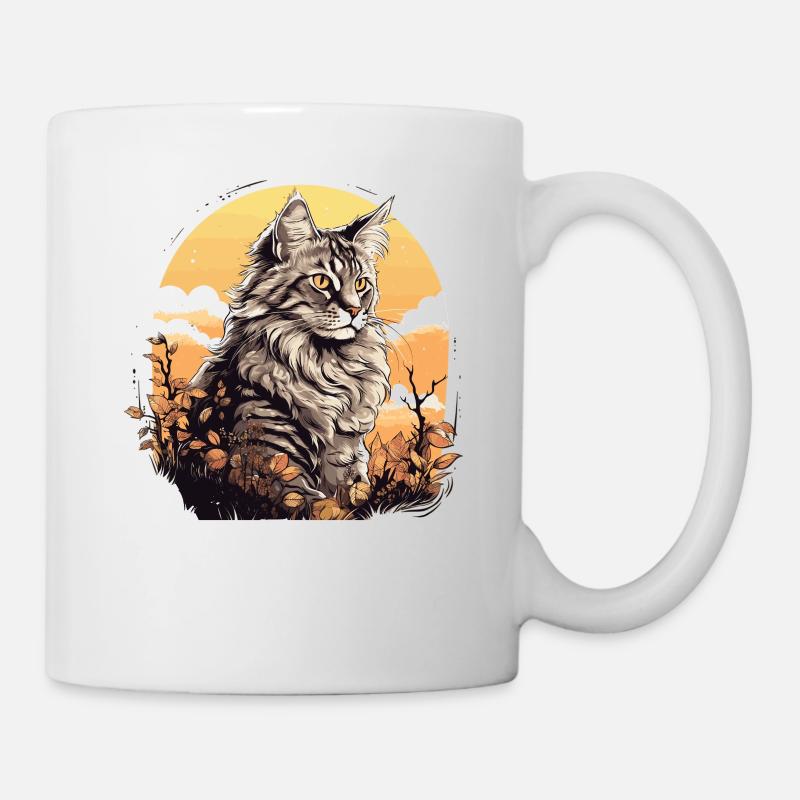 Maine Coon - Mug - white