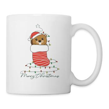 Beaver Christmas Snow Winter Animals Beaver - Mug - white - Right