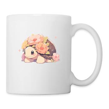 Turtle Baby Turtle Armored Lizard Lizard - Mug - white - Right