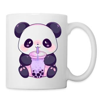 Kawaii Panda Bubble tea boba tea - Mug - white - Right