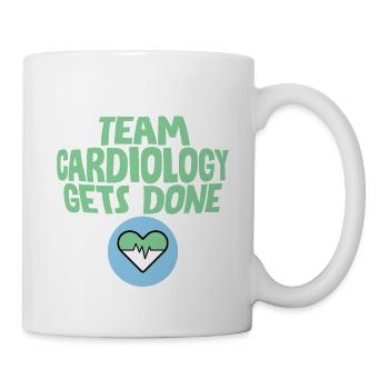 Team Cardiology Gets Done 4 - Tasse - Weiß - Rechts