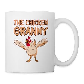 The Chicken Granny 2 - Tasse - Weiß - Rechts
