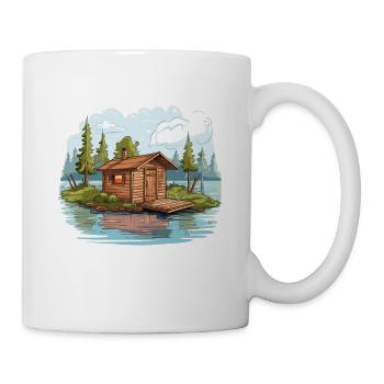 Best gift for sauna lovers and sauna goers - Mug - white - Right