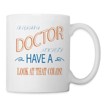 Auteurs Humour Livre Auteur Bday Editer Costume - Mug blanc - blanc - Droite