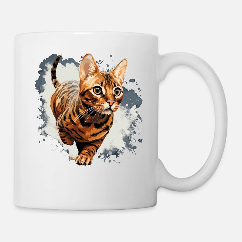 Bengal Cat - Tasse - Weiß