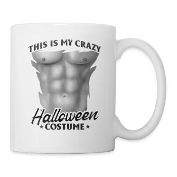Funny Halloween Party - Crazy Halloween - Tasse - Weiß - Rechts