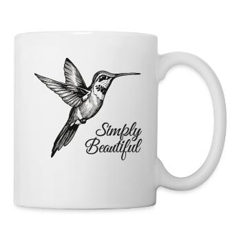 Kolibri Faszination der Fliegenden Juwelen - Tasse - Weiß - Rechts