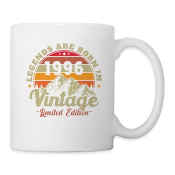 1996 Vintage Born In 1996 Birthday Gift - Mug - white - Right
