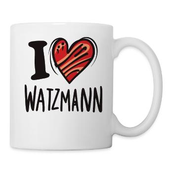 Berg Watzmann: Love Passion Nature - Mug - white - Right