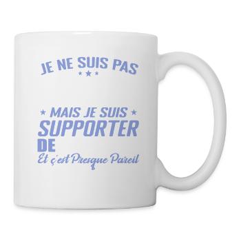 Je Ne Suis Pas Parfait, Supporteur De Bordeaux. - Mug blanc - blanc - Droite