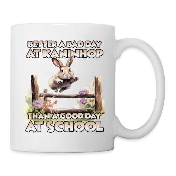 HappyHop training and joy for kaninhop fans - Mug - white - Right