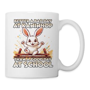 HappyHop training and joy for kaninhop fans - Mug - white - Right