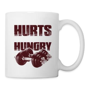 Tout fait mal et j’ai faim 5 - Mug blanc - blanc - Droite